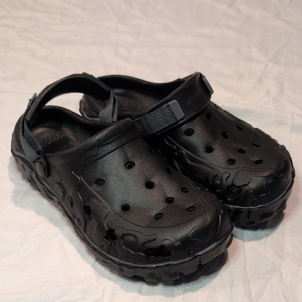 Men's Black Slip-On Shoes